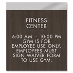 9-Line Common Room Sign