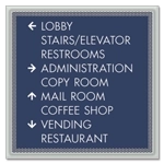 9-Line Directional Sign