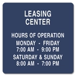 9-Line General Information Sign