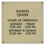 9-Line General Information Sign