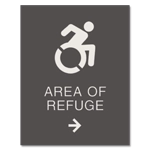 Accessible Direction Sign w/ Dynamic ISA