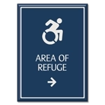 Accessible Direction Sign w/ Dynamic ISA