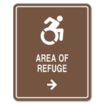 Accessible Direction Sign w/ Dynamic ISA