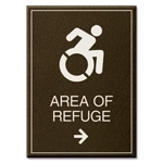 Accessible Direction Sign w/ Dynamic ISA