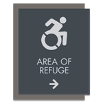 Accessible Direction Sign w/ Dynamic ISA