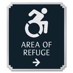 Accessible Direction Sign w/ Dynamic ISA