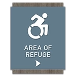 Accessible Direction Sign w/ Dynamic ISA