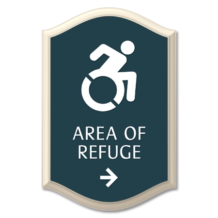 Accessible Direction Sign w/ Dynamic ISA