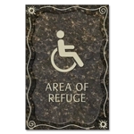 Area of Refuge Sign - ISA Symbol