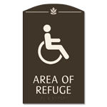 Area of Refuge Sign - ISA Symbol