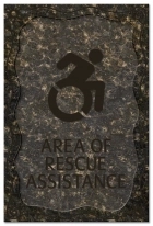 Area of Rescue Assistance Sign - NYC Compliant