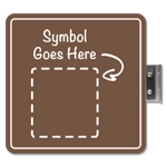 Custom Symbol Flag Overhead Sign