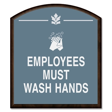 Employees Must Wash Hands