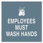 Employees Must Wash Hands