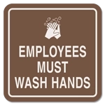 Employees Must Wash Hands