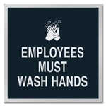 Employees Must Wash Hands