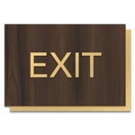 Exit Egress Sign - CA Compliant