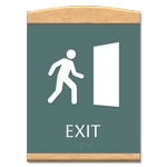Exit Sign w/ Symbol