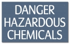 Indiana Hazardous Chemicals Sign