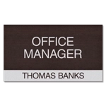 Manager on Duty Sign w/Nameplate