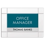 Manager on Duty Sign w/ Nameplate