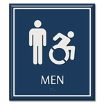 Men Sign w/Male & Dynamic ISA Symbols