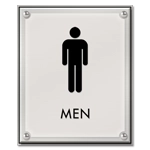 Men Sign w/ Male Symbol