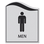 Men Sign w/ Male Symbol
