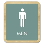 Men Sign w/ Male Symbol