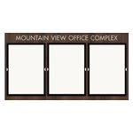 Message Display w/3 Insert Holders