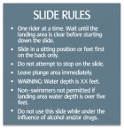 Montana Slide Rules Sign