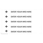 Print Your Own! Additional Inserts - BER-D05