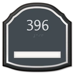 Room Number Sign - 1 slot