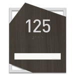 Room Number Sign - 1 slot