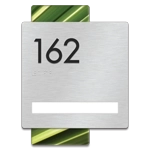 Room Number Sign - 1 slot