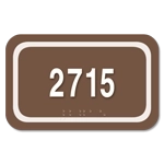 Room Number Sign