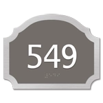 Room Number Sign