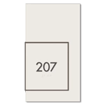 Room Number Sign