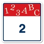 Room Number Sign