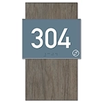 Room Number Sign w/Symbols