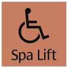 Spa Lift w/ ISA Symbol - Large