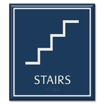 Stairs Sign w/ Symbol