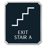 Stairway Exit Sign - DC Compliant