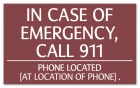 Texas In Case of Emergency Sign