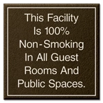 This Facility Is 100% Non-Smoking/Counter Top Version w/Easel