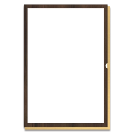 Vertical Message / Evac Holder for 11" x 8.5" Paper