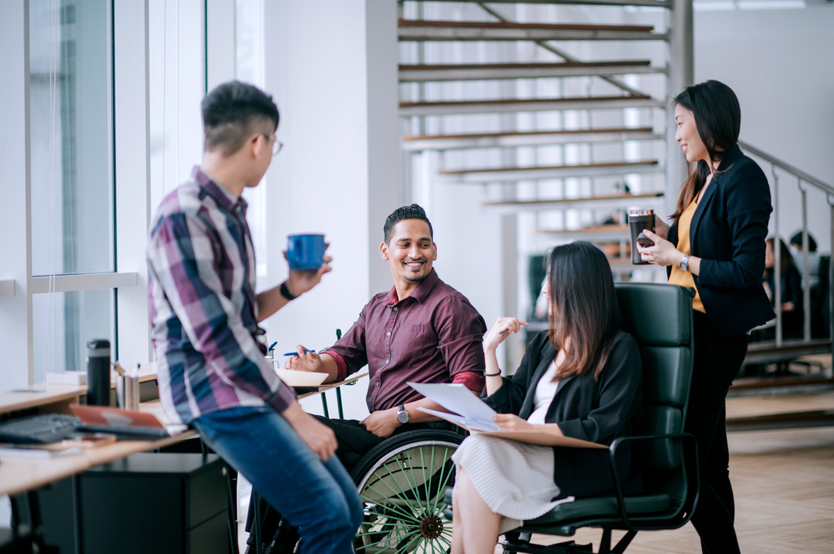 Example of a positive office culture