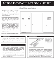 Sign Installation Guide